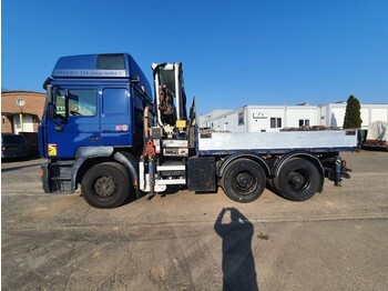 Camion plateau, Camion grue MAN 26.464 26.464: photos 1