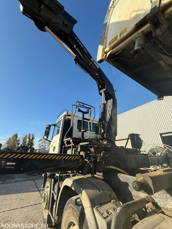 Camion MAN 8x4 - 32-400 BiBenne grue - 11.2014 / 375000 KM