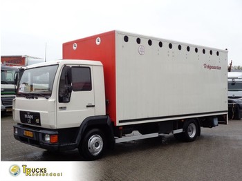Camion bétaillère MAN L2000 9.153 + Euro 2 + Manual + Horse transport + INTERLIFT: photos 1