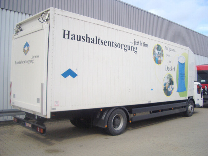 Camion fourgon pour transport de déchets MAN L89 18.224 4x2 Sitzhzg./Umweltplakette Rot: photos 2