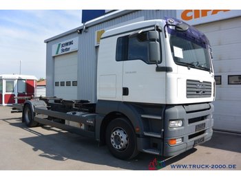Camion porte-conteneur/ Caisse mobile MAN TGA 18.350 BDF 1.Hand 5 Sitzer Klima Schalter: photos 1