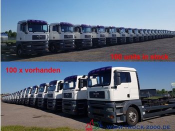 Camion porte-conteneur/ Caisse mobile MAN TGA 18.360  BDF 1.Hand 5 Sitzer Klima Schalter: photos 1