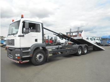 Camion plateau pour transport de équipements lourds MAN TGA 28.350: photos 1