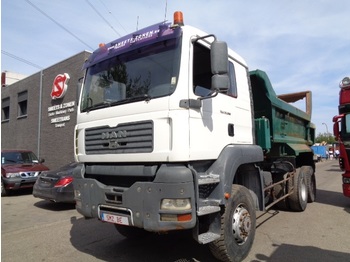 Camion benne MAN TGA 33.360 6x6 heavy chassis/ tipper hydr Door: photos 1