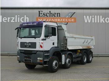 Camion benne MAN TGA 35.400, 8x8, Muldenkipper, Blatt: photos 1