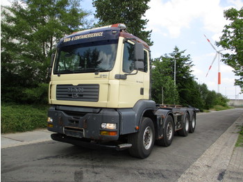 Camion porte-conteneur/ Caisse mobile MAN TGA 35-430 8X4: photos 1