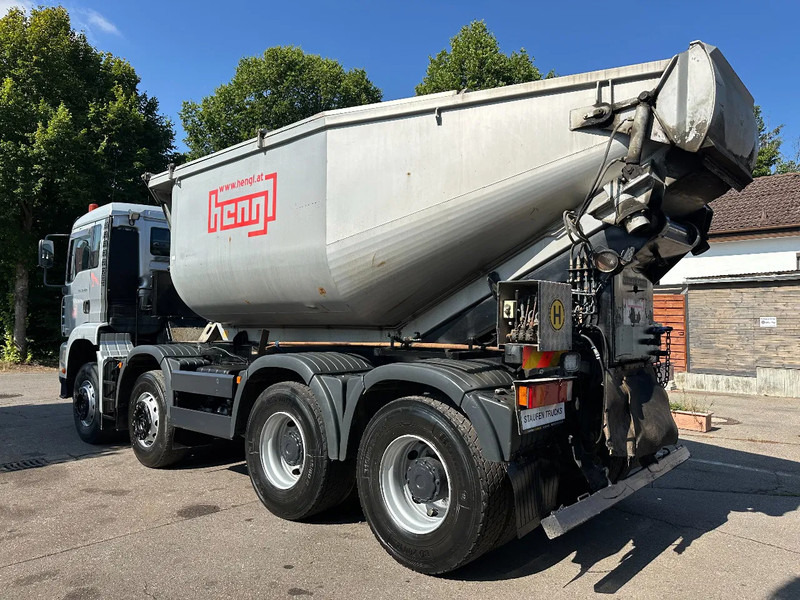 Camion MAN TGA 35.430 K*8x4*MEILLER*Kipper*Asphaltbirne*blattgef.