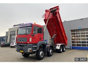 Camion benne MAN TGA 41.413 Day Cab, Euro 3, // Manual Gearbox // Full steel // Hub reduction // Big Axle // Meiller tipper: photos 1