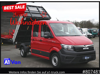 Camion MAN TGE 3.180 Doka Kipper,Klima, AHK, Tüv Neu