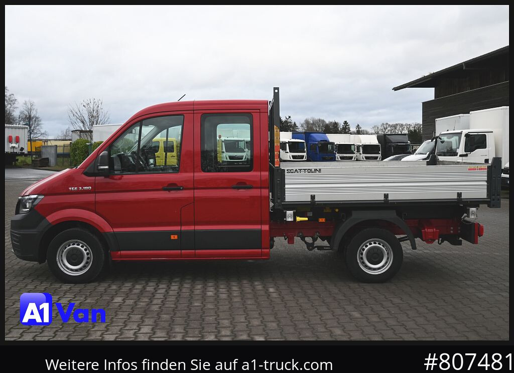 Camion MAN TGE 3.180 Doka Kipper,Klima, AHK, Tüv Neu