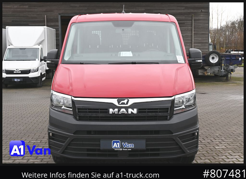 Camion MAN TGE 3.180 Doka Kipper,Klima, AHK, Tüv Neu