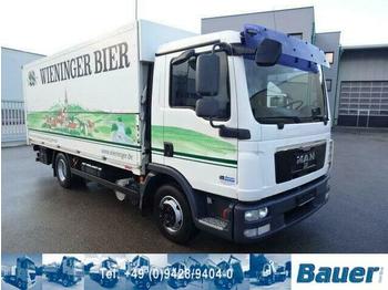 Camion pour le transport de boissons MAN TGL10.220BLSchwenkwandkoffer/Euro5/NL5,4to/Luft: photos 1