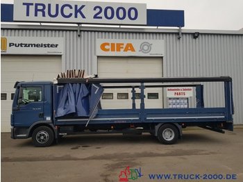 Camion plateau MAN TGL 12.250 Edscha L + R + Schiebeverdeck 1.Hand: photos 1