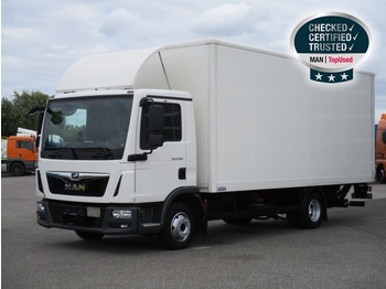 Camion fourgon MAN TGL 8.180 4X2 BL, Euro 6, Koffer,LBW,AHK+Kugelkopf: photos 1