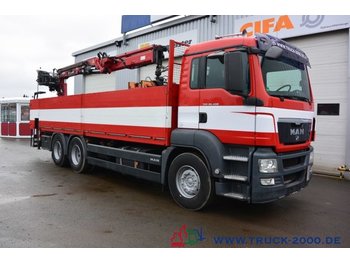 Camion plateau MAN TGS 26.400 6x4 Atlas Terex TLC 165.2 11 m=1.5 to: photos 1