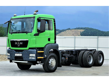Camion benne MAN TGS 33.320 6x4 Fahrgestell + Hydraulik!: photos 1