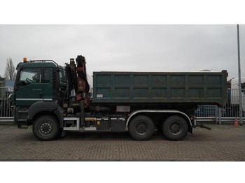 Camion MAN TGS 33.480 6x6 CABLE SYSTEM WITH HMF 1823 K 3 CRANE: photos 1