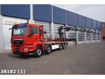 Camion MAN TGS 35.400 8x4/4H Hiab 47 ton/meter laadkraan: photos 1