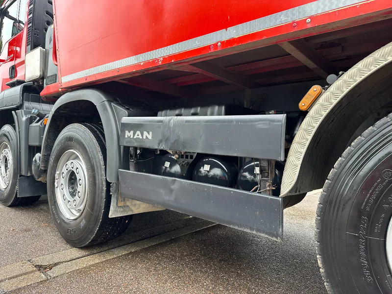 Camion MAN TGS 35.440 8x4*blatt* FLIEGL*Asphaltschieber*Schubboden