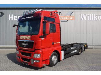 Camion porte-conteneur/ Caisse mobile MAN TGX 26.440 6x2-2 LL | XXL-Haus*Navi*Lift*2x Tank: photos 1