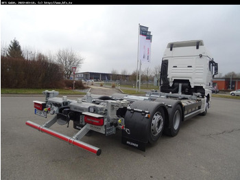 MAN TGX (TG3) 26.470 6x2-4 LL BDF Mildner  - Camion porte-conteneur/ Caisse mobile: photos 2