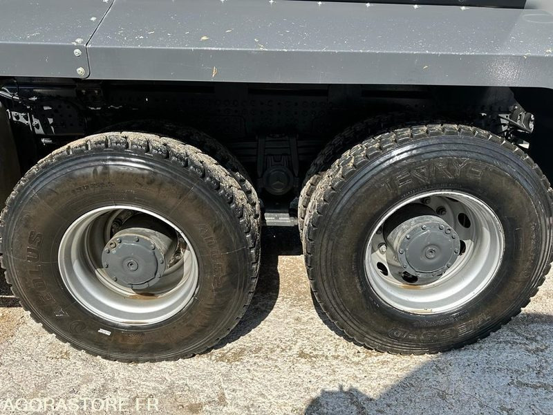 Camion MERCEDES AROCS 4146, BENNE ARRIERE MARREL, BOÎTE AUTO