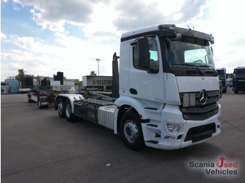 Camion ampliroll MERCEDES-BENZ 2642L Abrollkipper Meiller RK 20.65: photos 1