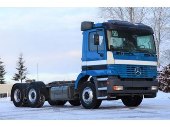 Châssis cabine MERCEDES-BENZ ACTROS 2540 1998 6x2 chassis: photos 1