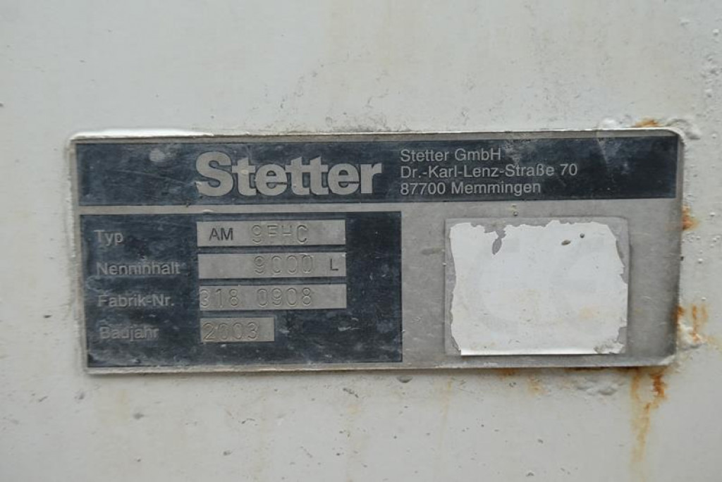 Camion MERCEDES-BENZ Actros 3235 B 8x4 Betonmischer Stetter 9m³ -Deutsch