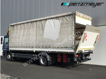 Camion à rideaux coulissants MERCEDES-BENZ Atego 1224 L Pritsche 7,2 m + LBW EU 6: photos 3