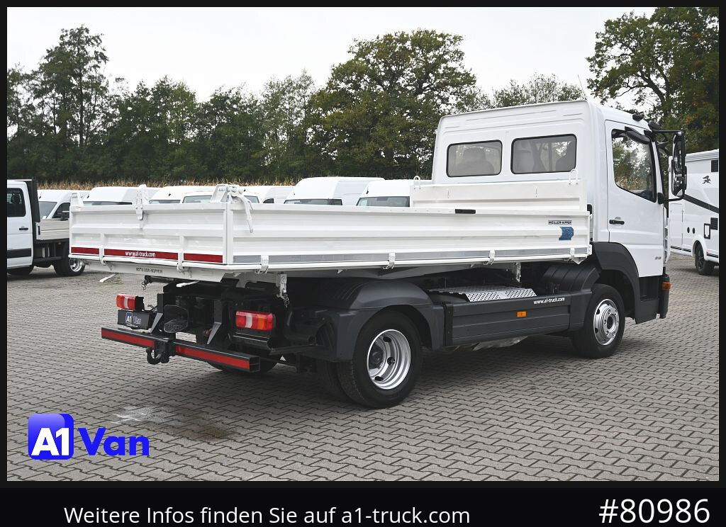 Camion MERCEDES-BENZ Atego 816 Kipper, Ahk,Klima, Meiller, 3-Sitzer