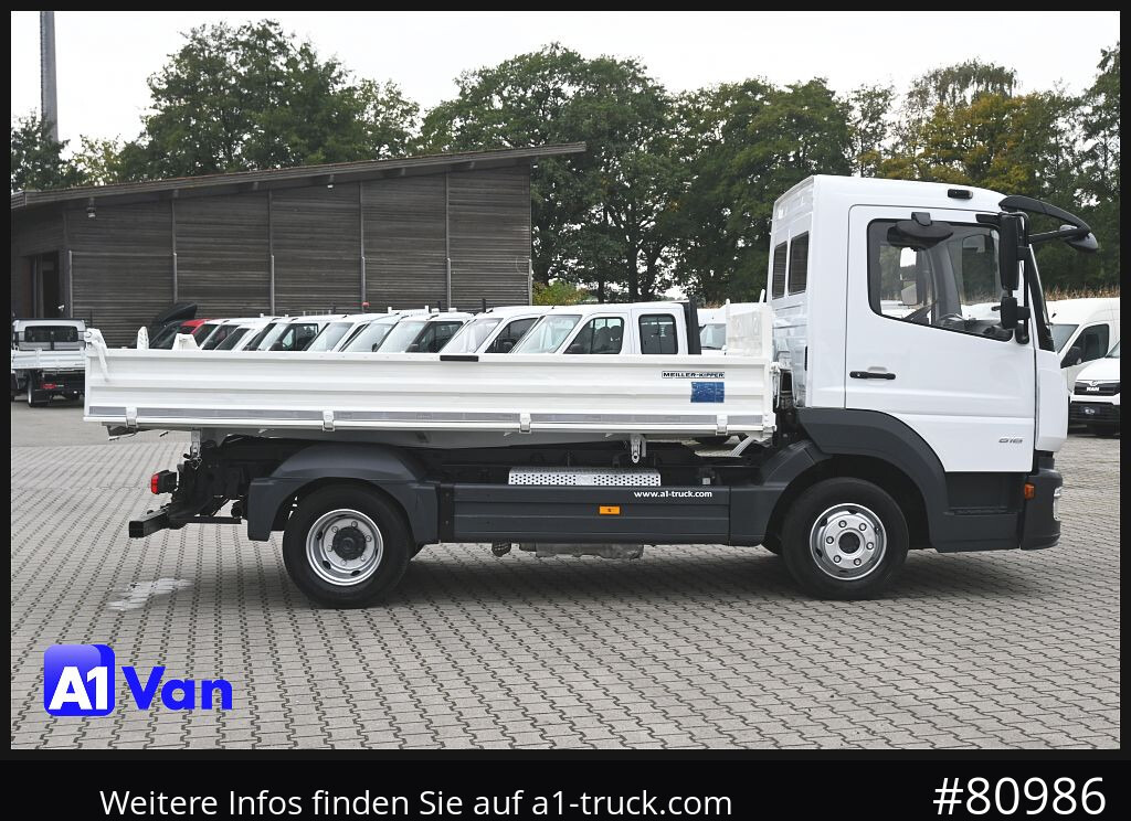 Camion MERCEDES-BENZ Atego 816 Kipper, Ahk,Klima, Meiller, 3-Sitzer