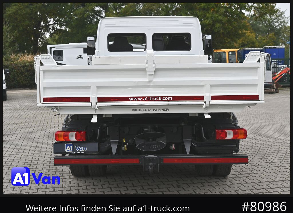 Camion MERCEDES-BENZ Atego 816 Kipper, Ahk,Klima, Meiller, 3-Sitzer