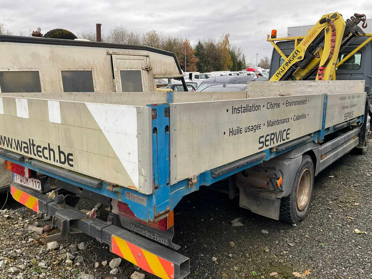 Camion MERCEDES-BENZ TRUCK WITH PALFINGER PK7000