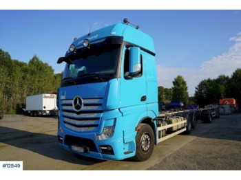 Camion porte-conteneur/ Caisse mobile Mercedes Actros: photos 1