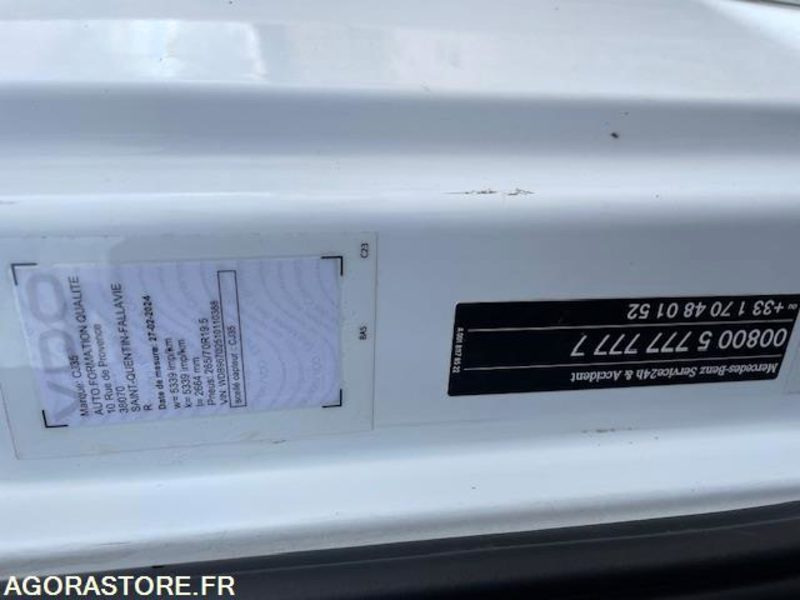 Camion Mercedes Atego 2017 Boite automatique