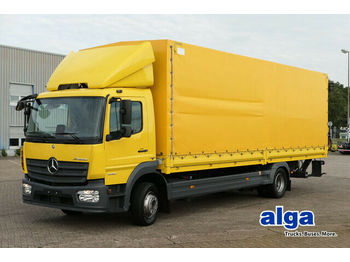Camion à rideaux coulissants Mercedes-Benz 1230 L Atego/Euro VI/8,1 m. lang/LBW/AHK: photos 1