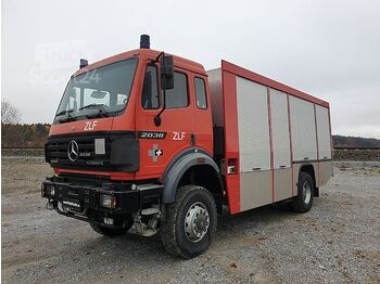Camion fourgon Mercedes-Benz - 2038 A 4x4 V8 Powerliner Automatic: photos 1