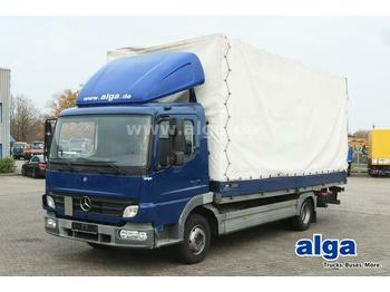 Camion à rideaux coulissants Mercedes-Benz 815 L Atego 4x2, MBB LBW, 6.200mm lang, Luftfe.: photos 1