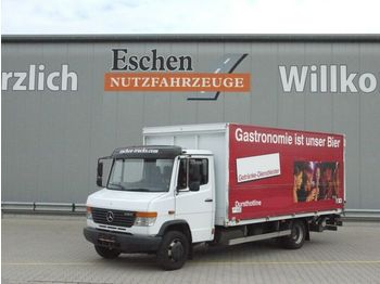 Camion pour le transport de boissons Mercedes-Benz 818 D Vario, Böse Schwenkwand, LBW: photos 1