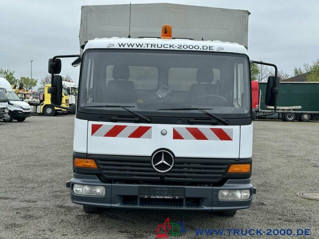 Camion à rideaux coulissants Mercedes-Benz 818 LBW AHK 10.5t. Nur 265.739 KM Schaltgetriebe: photos 13