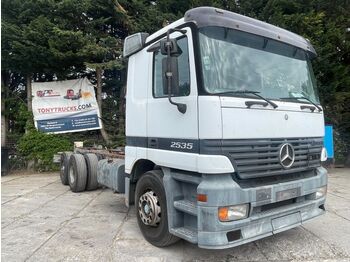 Châssis cabine Mercedes-Benz ACTROS 2535 6X2 Chassis Spring/Air Eps man gear: photos 1
