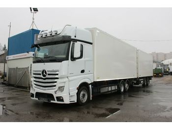 Camion fourgon Mercedes-Benz ACTROS 2548 L/NR, 2x HYDRAULIC LIFT: photos 1