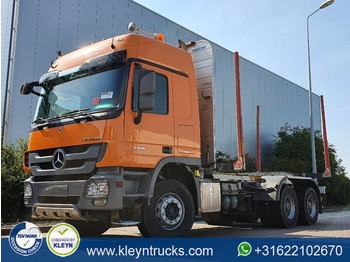 Camion plateau Mercedes-Benz ACTROS 3346 6x4 full steel eps: photos 1