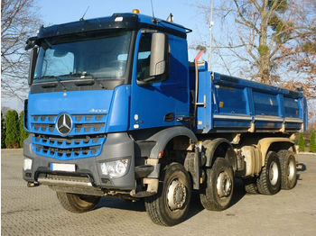Camion benne Mercedes-Benz AROCS 4145 8x6 EURO6 DSK Mit Bordmatik: photos 1