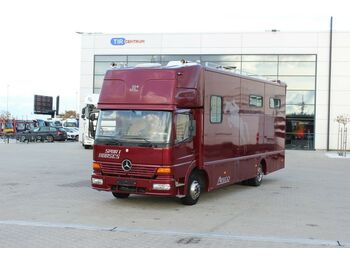 Camion bétaillère Mercedes-Benz ATEGO 1023 L, FOR HORSES TRANSPORT, MOTOR HOME: photos 1