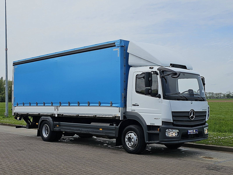 Camion à rideaux coulissants Mercedes-Benz ATEGO 1527 mbb 1500 kg: photos 6