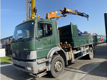 Camion benne, Camion grue Mercedes-Benz ATEGO 1923 4X2 MANUAL FULL STEEL + EFFER 10600 2: photos 1