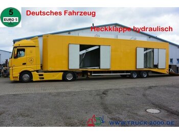 Camion porte-voitures Mercedes-Benz Actros 1845 Spezial Geschlossen Transport 4 PKW: photos 1