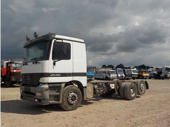 Châssis cabine Mercedes-Benz Actros 2540 (FRONT STEEL/ MANUAL GEARBOX/ BIG AXLE): photos 1